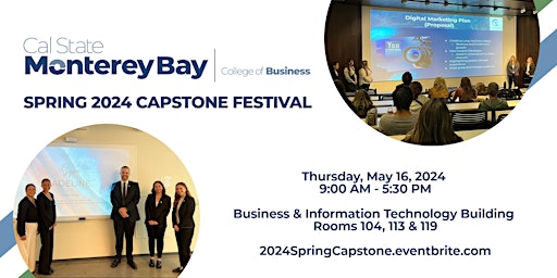 2024 Spring  College of Business Capstone Festival  primärbild