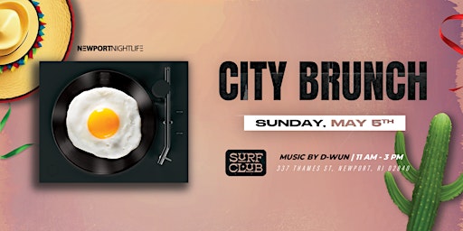 CITY BRUNCH NEWPORT - Hosted at Surf Club by Spiffy primary image