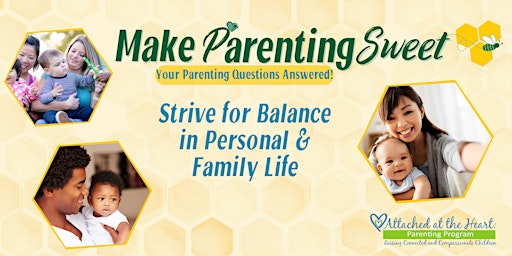Strive for Balance in Personal & Family Life - LIVE Online Session primary image