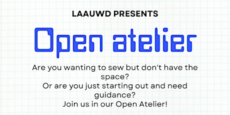 Open Atelier 16 mei