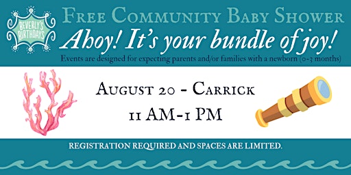 Imagem principal do evento Free Community Baby Shower - Carrick