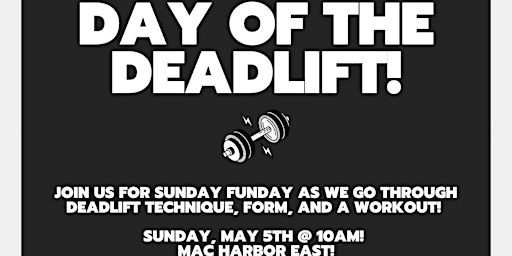 Day of the Deadlift primary image