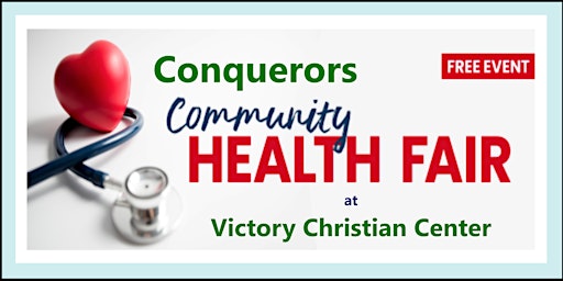 Primaire afbeelding van Conquerors Community Health Fair