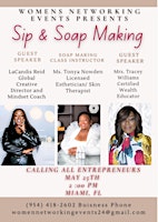 Sip & Soap Making Class primary image