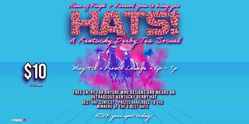 Primaire afbeelding van HATS! a Kentucky Derby Party