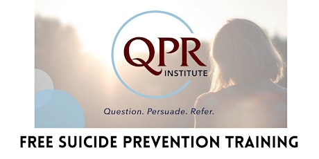 QPR  Suicide Prevention Training
