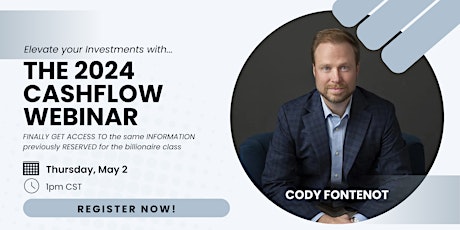 ELEVATE your investments WITH THE 2024 Passive Cash Flow Webinar