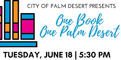 One Book - One Palm Desert primary image