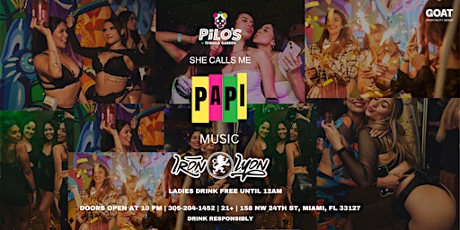 SHE CALLS ME: Heat Up the Night - Ladies Drink Free Until 12AM! primary image
