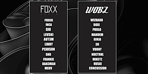 Foxx X Wobz At BunkHouse  primärbild