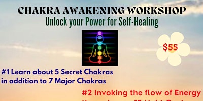 Primaire afbeelding van Chakra Awakening Workshop