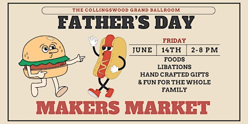 Imagem principal do evento Father's Day: Makers Market