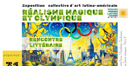 Rencontre littéraire dans l’exposition "Réalisme Magique et Olympique"  primärbild