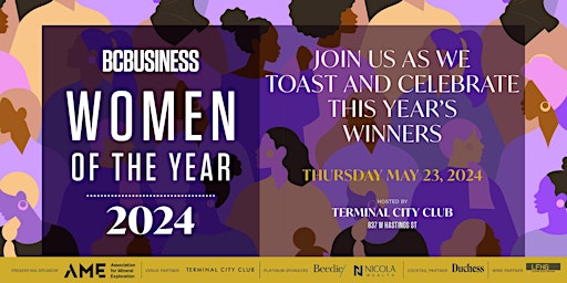 Hauptbild für BC Business : Women of the Year Awards