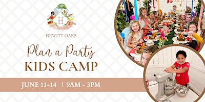 Party Camp |  June 11-14 (ages 7-12) primary image