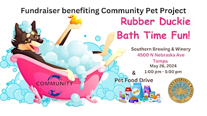 May 26: Doggie Grooming Party - Community Pet Project Fundraiser