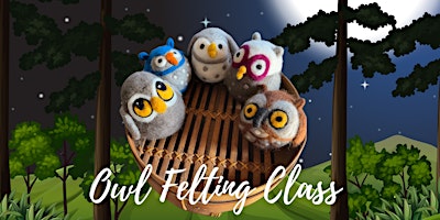 Hauptbild für Owl Needle Felting Class