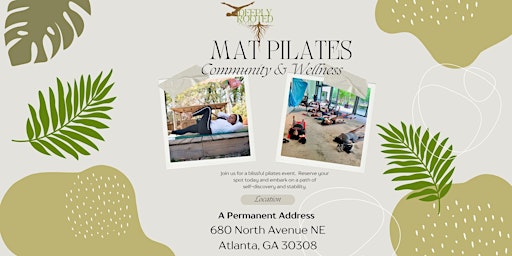 Immagine principale di Deeply Rooted Mat Pilates 