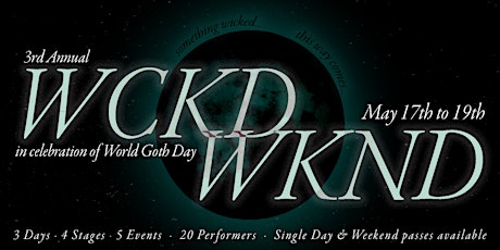 Hauptbild für 3rd Annual WCKD WKND
