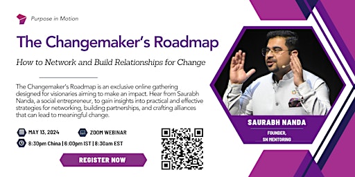 Imagen principal de The Changemaker’s Roadmap: How to Network and Build Relationships for Change
