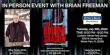 In Person Author Salon Series with Brian Freeman
