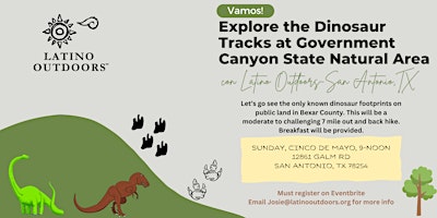 LO SATX | Explore the Dinosaur Tracks at Government State Natural Area primary image