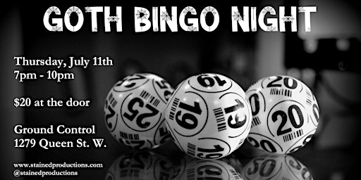 Goth Bingo Night  primärbild