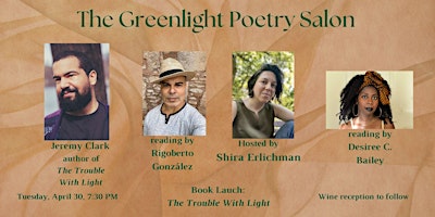 Image principale de Greenlight Poetry Salon!