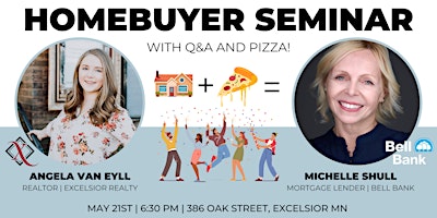 Primaire afbeelding van How Do I Buy A Home? Quick Seminar, Q&A, and Free Pizza!