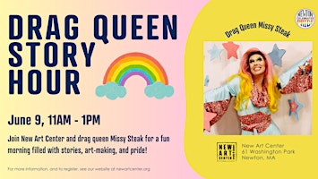 Primaire afbeelding van Drag Queen Story Hour with Missy Steak