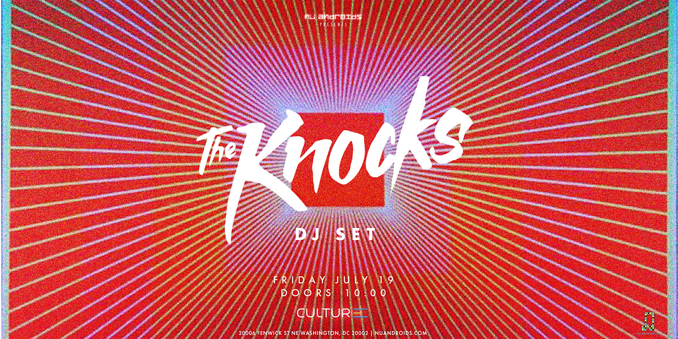 N\u00fc Androids presents: The Knocks (DJ Set)