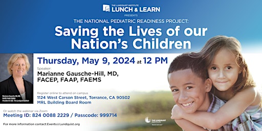 Saving the Lives of our Nation’s Children primary image