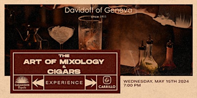 Imagem principal do evento Exploring the Art of Mixology and Cigars