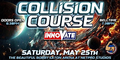 Imagem principal do evento Innovate Wrestling Collision Course 2024