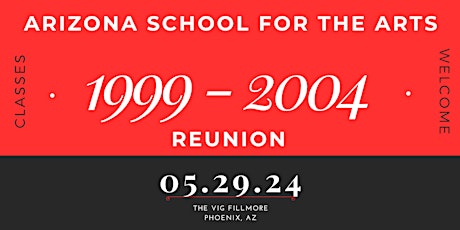 ASA Reunion Classes 1999-2004