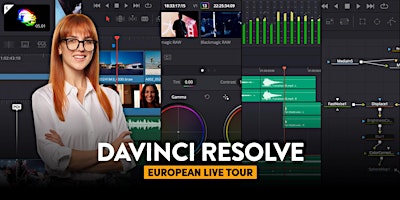 Immagine principale di DaVinci Resolve European Live Tour - Amsterdam 