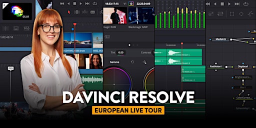 Primaire afbeelding van DaVinci Resolve European Live Tour - Amsterdam