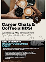 Hauptbild für Career Chats & Coffee Topic: Making your summer count!