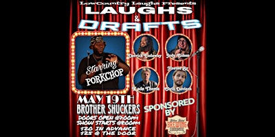 Imagem principal do evento Lowcountry Laughs Presents: Laughs & Drafts
