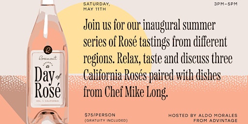 Imagem principal do evento Rosemont Presents: A Day of Rosé - Vol 1.
