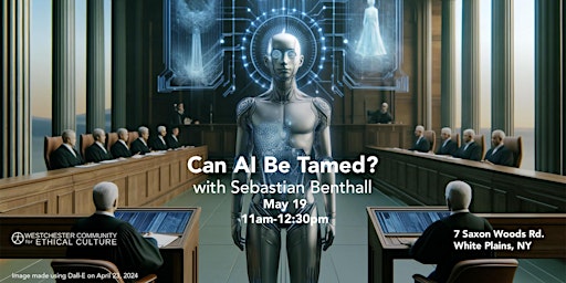 Imagem principal do evento Can AI Be Tamed? with Sebastian Benthall