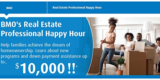 Image principale de BMO's Real Estate Professional Happy Hour - Omaha
