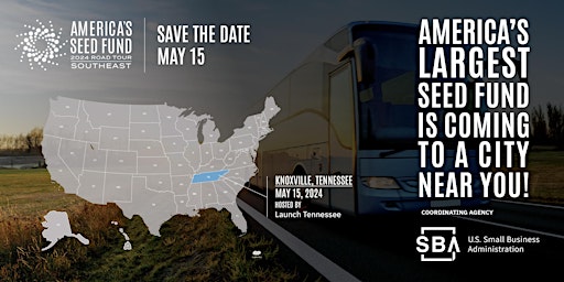 Hauptbild für America’s Seed Fund 2024 Road Tour: Southeast - Knoxville, Tennessee
