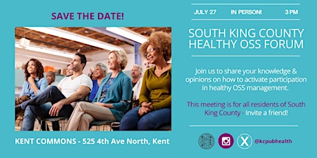 South King County Residents & Healthy OSS Management