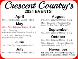 Imagem principal do evento First Saturday Market - Crescent Country