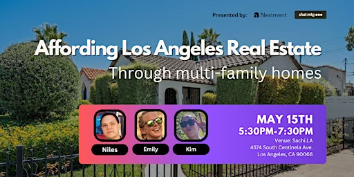 Image principale de Affording LA real estate through multi-family homes