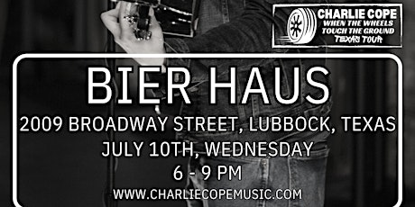 Charlie Cope Live & Acoustic @ Bier Haus