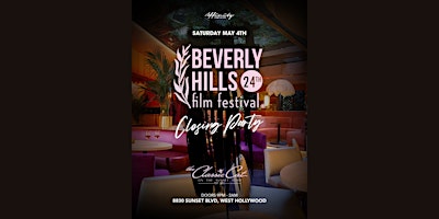 Hauptbild für Official Beverly Hills Film Festival After Party @ The Classic Cat