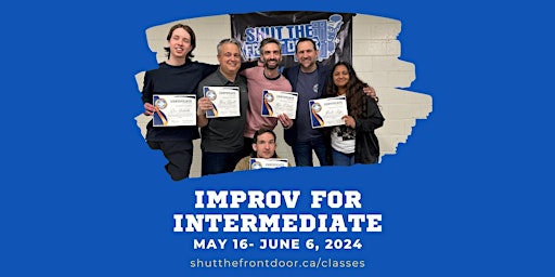 Imagem principal do evento Improv for Intermediate II - Starting Thursday, May 16, 2024