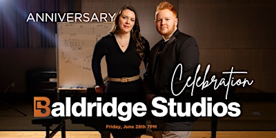 Imagem principal do evento Baldridge Studios Anniversary Celebration